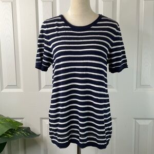 Jones New York Women’s Striped Knit Top Size M